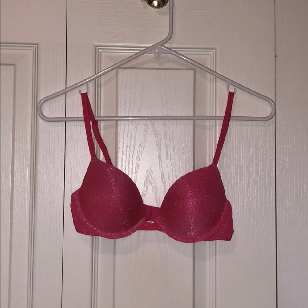 VS Pink Lightly Lined Wear Everywhere Demi Bra